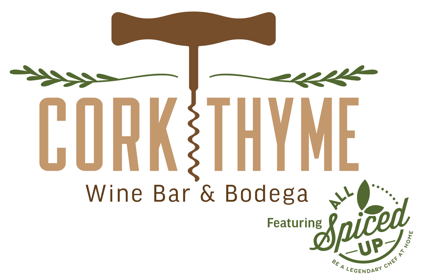 Cork Thyme at All Spiced Up Logo